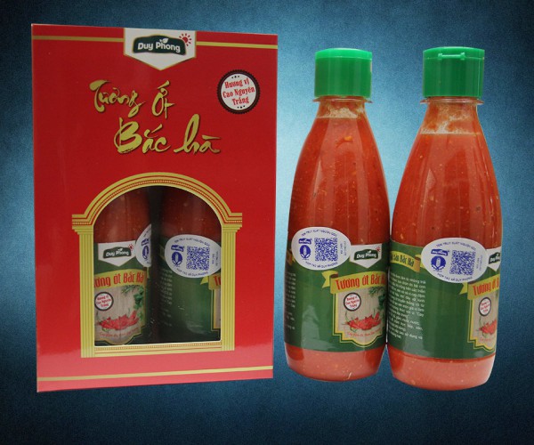 TƯƠNG ỚT BẮC HÀ SET HỘP 2 CHAI, 250ML/CHAI