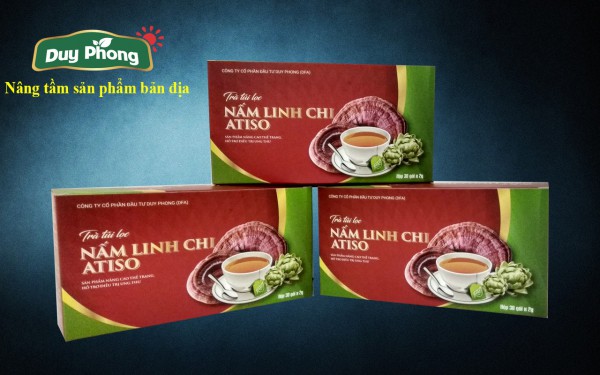 TRÀ LỌC TÚI NẤM LINH CHI - ATISO